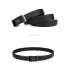 Crocodile Classic Leather Belt – Black CCODT507J01120